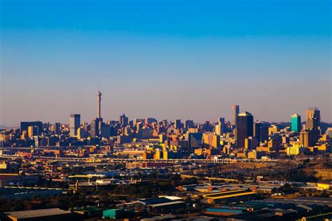 ET to Johannesburg, South Africa .